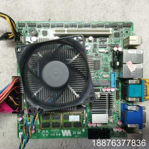 研为工控机小机箱 WTM-B75工控主板+G630+2G议价