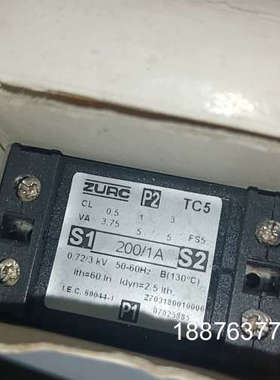 ZURC变送器TC5 200/1A 全新议价