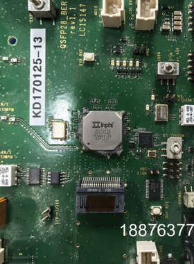 Inphi QSF28-BERT测试板。