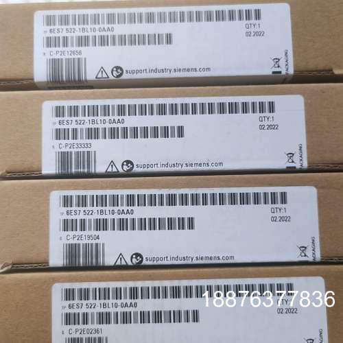 6ES7522-1BL10-0AA0  4台原装2022年保