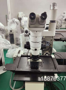 尼康三目体视显微镜smz800一台，带同轴光源，移动平台，1议价