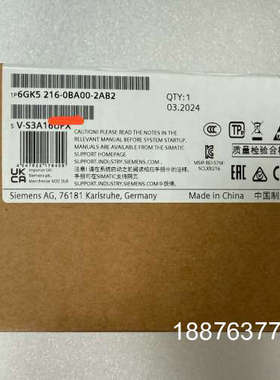 6GK5216-0BA00-2AB2  S年 原装原标议价