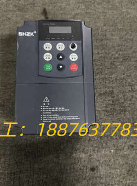 上海正控SHZK变频器ZK1000G-3KWG-3，3相38议价