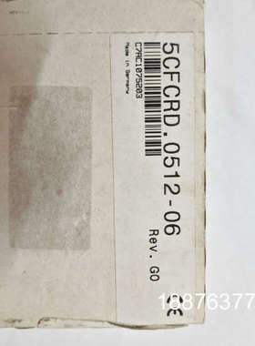 全新贝加莱5CFCRD.0512-06存储卡，德国制造，内外议价