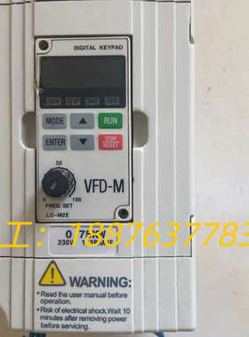 原装拆机台达变频器VFD007M21A正常拆机，实物图，功能议价