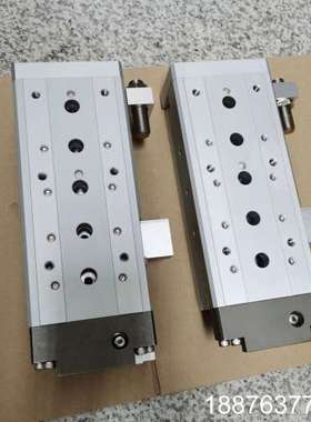 SMC EMXS25-100R滑台气缸 拆机件功能完好9成新议价