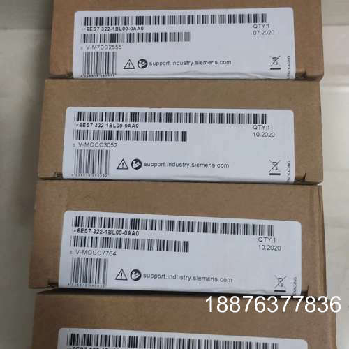 6ES7322-1BL00-0AA0  6台2020年10月