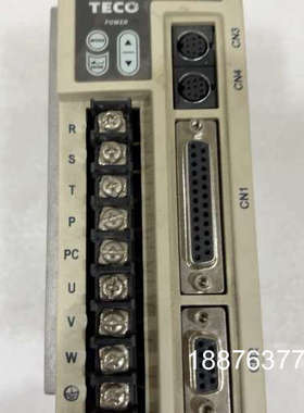 东元伺服驱动器JSDEP-15A，实物拍摄，成色轻微使用痕迹议价