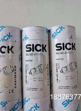 全新正品SICK西克超声波传感器，型号MU40-411111议价