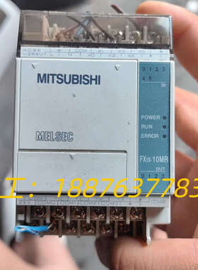 三菱PLC FX1S-10MR-001，原拆机实物拍摄，功能议价
