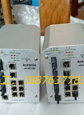 Korenix JetNet 4510W/3M工业交换机，型议价