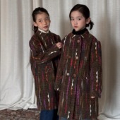 无补 yummyrocky色织肌理感毛呢防风保暖复古大衣