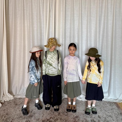 yummyrocky亲子轻量防泼水面料运动大口袋冲锋裤/冲锋裙