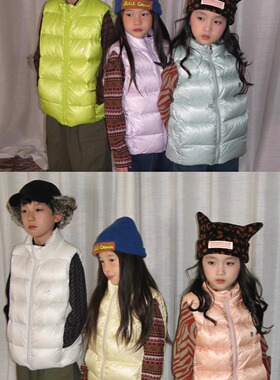 yummyrocky安心95木拉白鸭绒超蓬松10D高密抗静电羽绒马甲