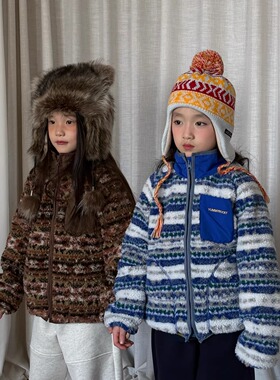 【无补】yummyrocky色织仿羊羔毛小立领永久抑菌保暖长袖拉链衫