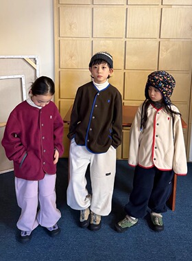 yummyrocky【抗菌抗静电】超软双面抓绒保暖上学好穿束口裤