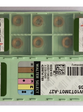 德国瓦尔特R5圆车刀片RDMW10T3MOT-A27 WAP35 R5刀粒