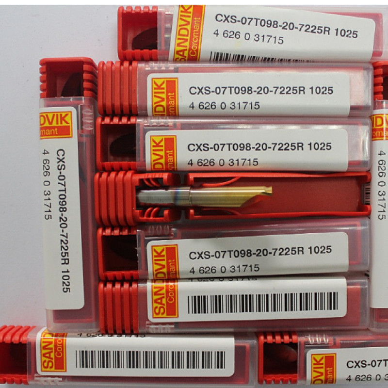 原装瑞典山特维克 CXS-07T098-20-7250R 1025 小孔径镗孔刀