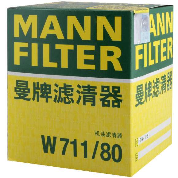 【车驰途乐】曼牌机油滤芯W711/80 适配 奇瑞风云/旗云/A5/RX400h
