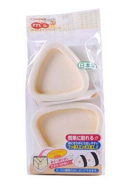日本TORUNE家用三角饭团模具米饭寿司工具便当模具儿童三明治模具