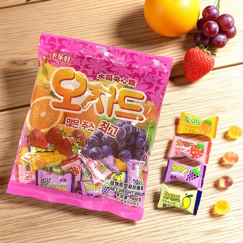 两包装400g送礼夹心软糖儿童零食
