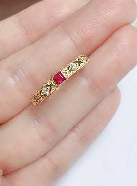 丛利女s925银经典时尚戒指宝石