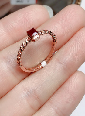 丛利女925银经典时尚戒指好看