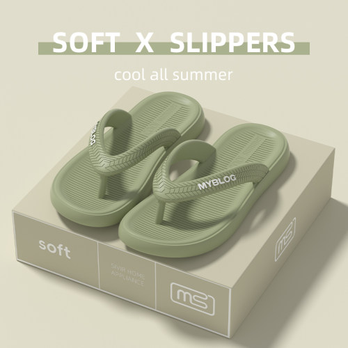 人字拖女休闲户外夏海边沙滩厚底