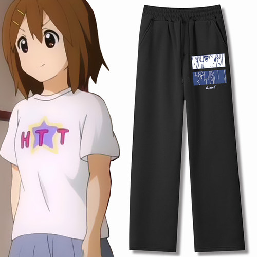 轻音少女K-ON！长裤秋冬休闲卫裤