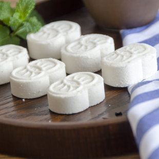 浙江特产传统糕点手工糯米糕清凉薄荷桂花绿豆芝麻冰糕老式 连环糕