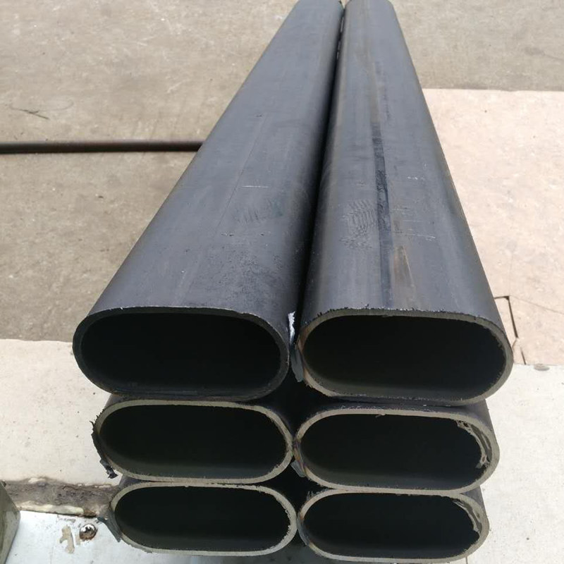 平椭圆管15x30毫米扶手钢管20*40mm护栏管40*80家具扁铁管50乘100