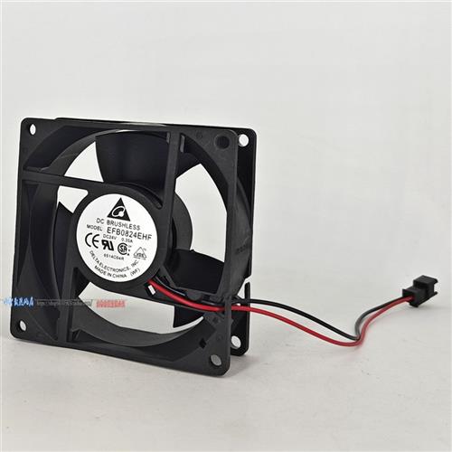 原装EFB0824EHF 8032 24V 0.35A变频器大风量散热风扇8CM厘米