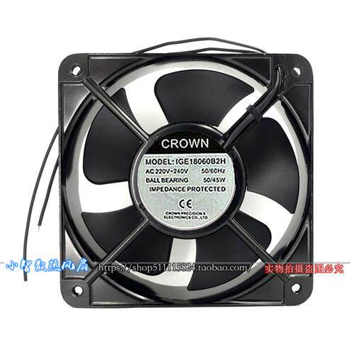 全新惯展 AC220V IGE18060B2H 18060 机柜电箱散热风扇
