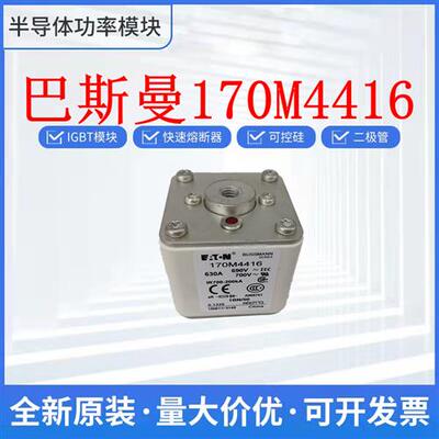 伊顿熔断器 保险丝170M4416  170M4417 170M4458 170M4459巴斯曼