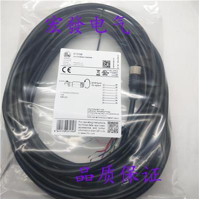 易福门传感器附件连接线E12169 E12496 E12339 E12495 现货供应