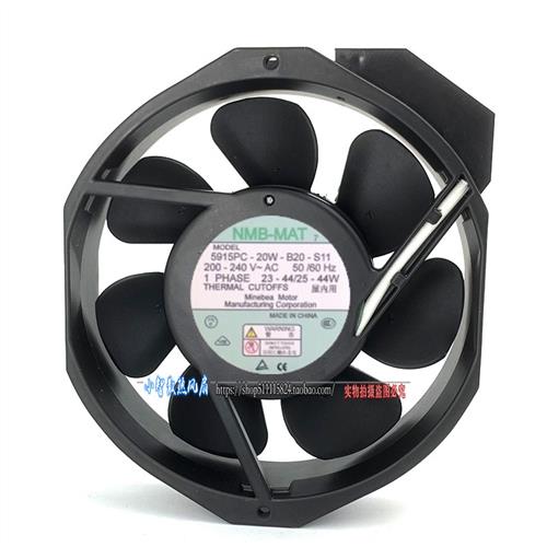 5915PC-20W-B20-S11/S05 /S12 17238 原装美蓓亚金属叶耐高温风扇