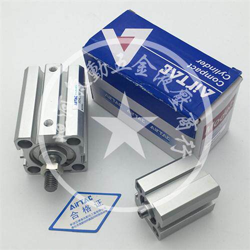 亚德客薄型气缸SDA16X5X10X15X20X25X30X35X50X75X100SB 外牙带磁