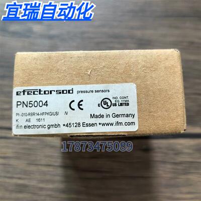 全新原装正品 IFM PN5004 压力传感器 实物拍摄 现货销售
