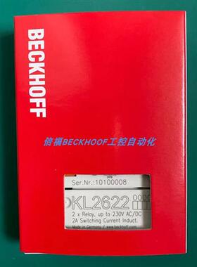 KL2622 KL2612 KL2114 KL2134 KL2032KL2022倍福BECKHOFF模块现货