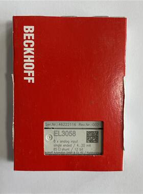德国BECKHOFF 模块 EL3058 EL2521 EL1008-0000 EL6692 各种