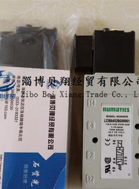 议价美国ASCO NUMATICS两位五通电磁阀L23BA452BG00061正品现货