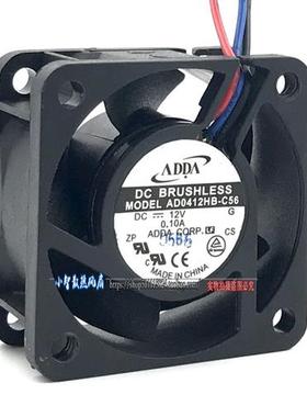 AD0412HB-C56 4020 12v 4cm 静音 电源 机箱 散热风扇0.10A