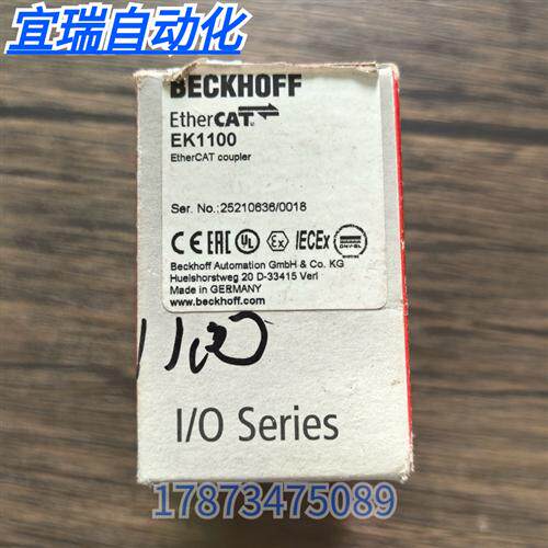 全新原装正品 BECKHOFF EK1100 模块 实物拍摄 现货销售