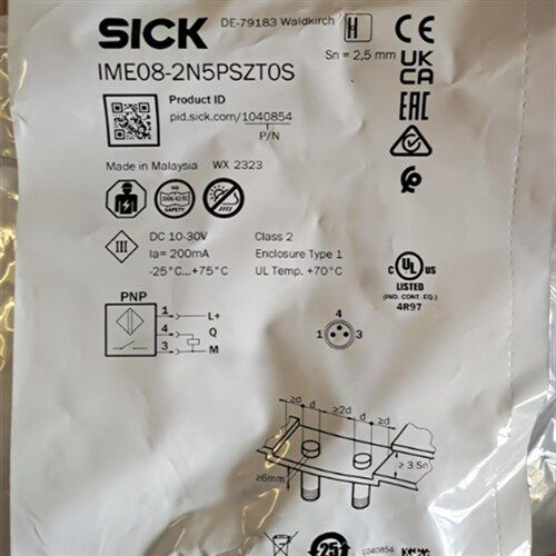 IME08-2N5PSZT0S德国SICK原装电感式接近开关传感器  1040854