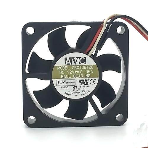5010  5CM厘米 12V 0.05A超静音薄CPU机箱散热风扇 C5010B12E