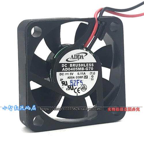 原装  5V 0.11A 4CM 4010电源机箱静音散热风扇 AD0405MB-G70