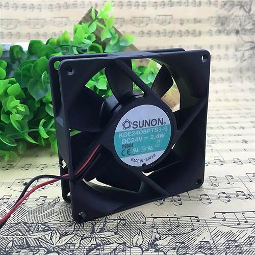 KDE2408PTS3-6 DC24V 2.4W 8025 8CM/厘米 超薄风机散热风扇