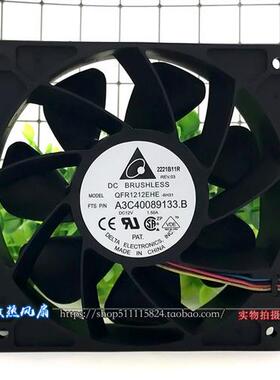 原装正品  QFR1212EHE 12038 12V 1.5A 4针PWM大风量散热风扇