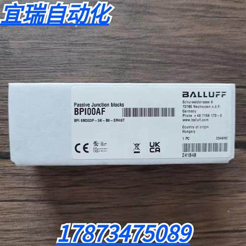 全新原装正品  BPI00AF 传感器BPI 6M303P-5K-B0-SM48T现货