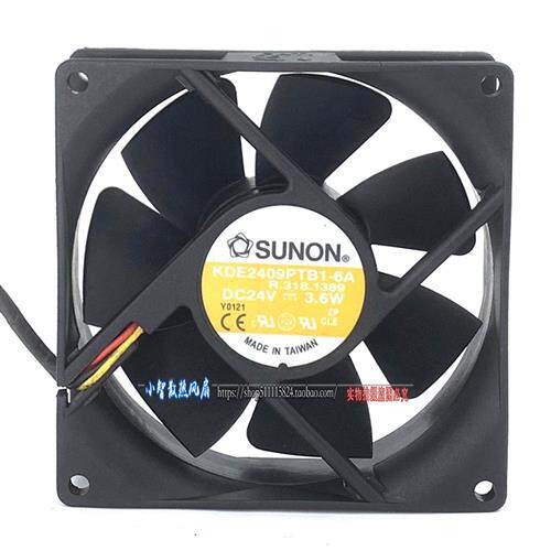 24V 3.6W 9225 9CM 机箱电源 散热风扇 KDE2409PTB1-6A